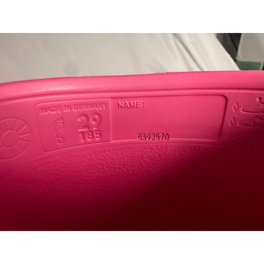 Birkenstock Derry Kids Beet Pink EVA Waterproof Rain Boots Size 29 US 11-11.5 - Picture 8 of 9